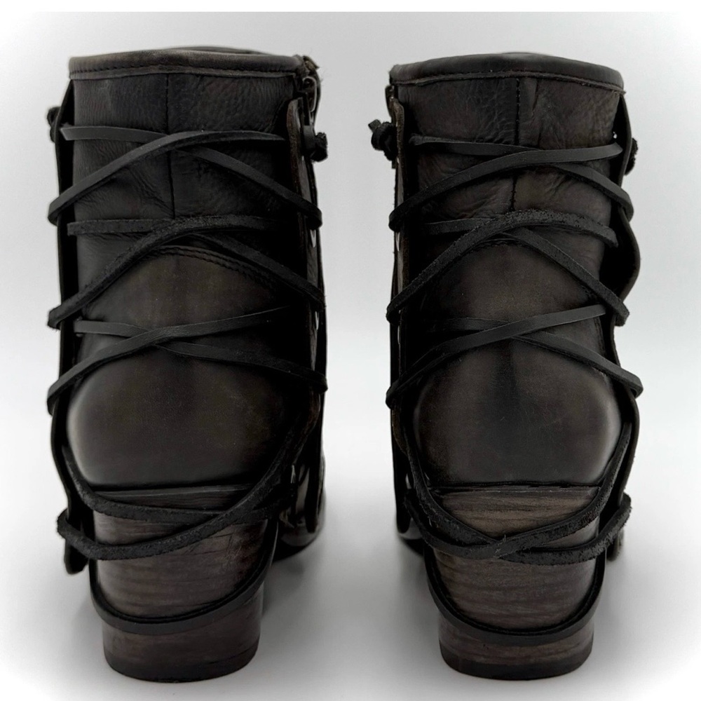 Freebird Cedrick | Black | Sz 8 - Women’s Leather Booties EUC - Picture 6 of 11